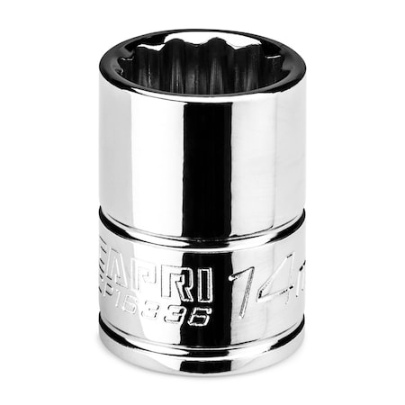 3/8 In Drive 14 Mm 12-Point Metric Shallow Socket